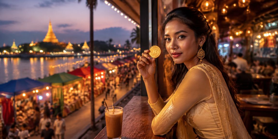 ရန်ကုန်မြစ်တန်း အလင်းရောင်အကြွေစက်များနှင့် ကာစီနိုစျေးကွက်
